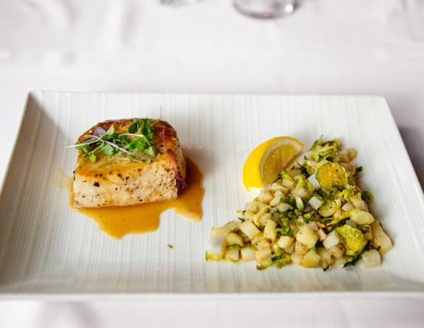 Cider Glazed North Atlantic Swordfish